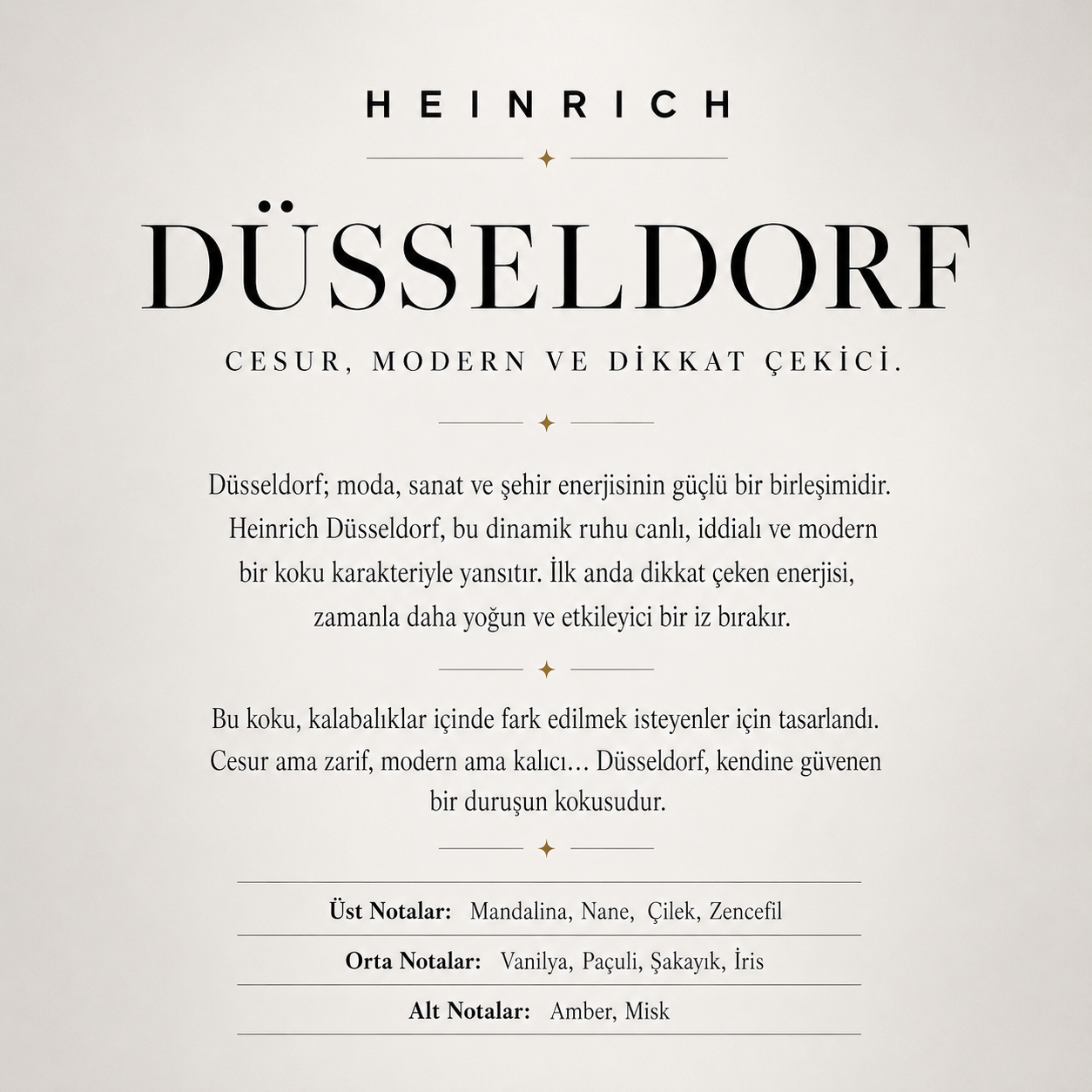 Dusseldorf 50 ml Extrait de Parfum