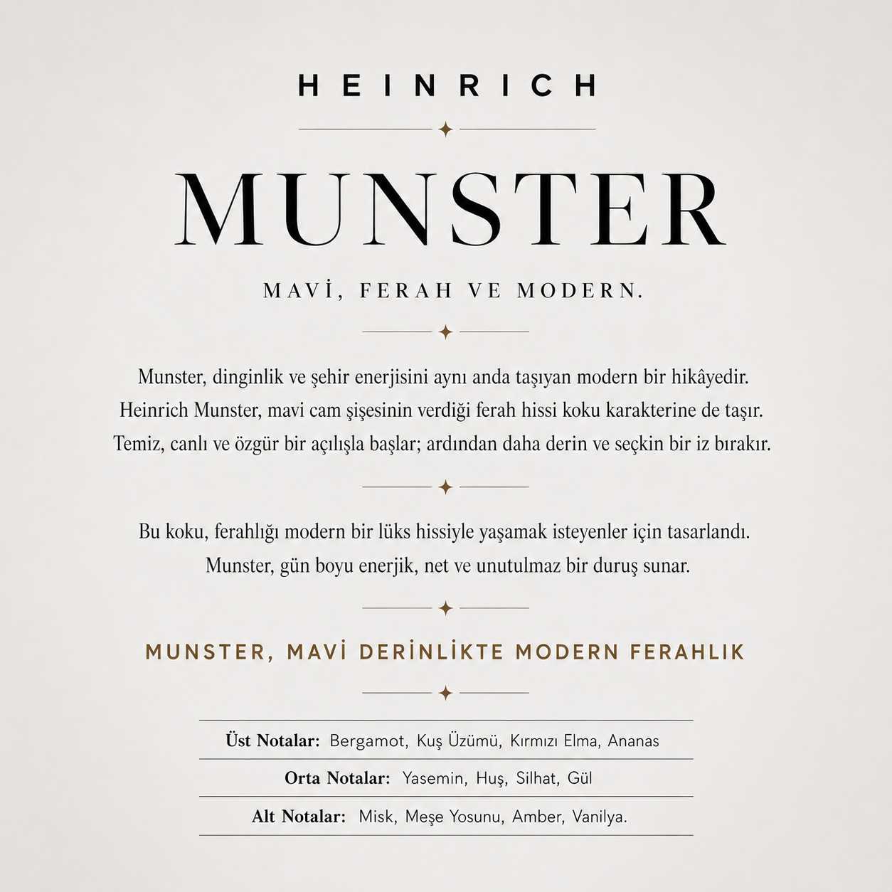 Munster 50 ml Extrait De Parfum